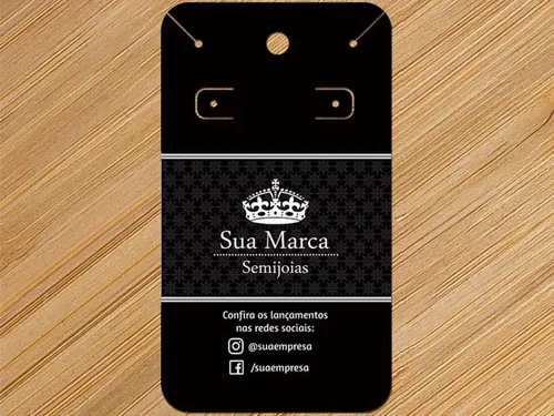 Cartelas e Caixas para Bijuterias em Santos 05
