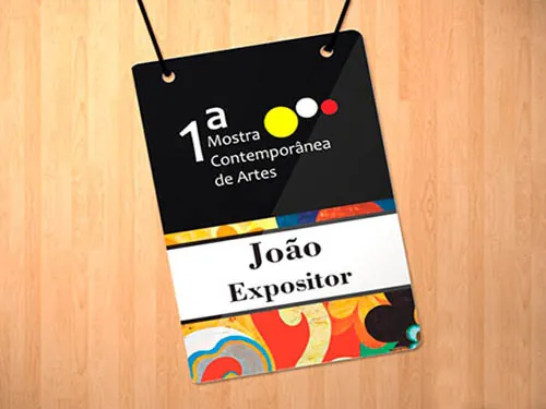 Confeccao de Credencial para Evento em Santos 08