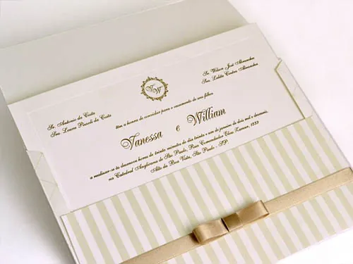 Convites de Casamento Personalizados em Santos 02