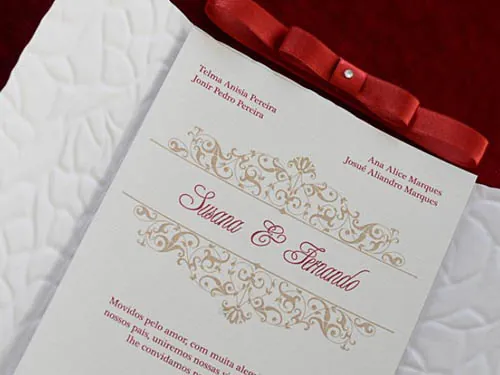 Convites de Casamento Personalizados em Santos 05