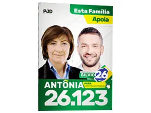 Santinhos para Eleições em Santos