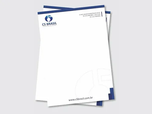 Papel Timbrado Personalizado em Santos 01